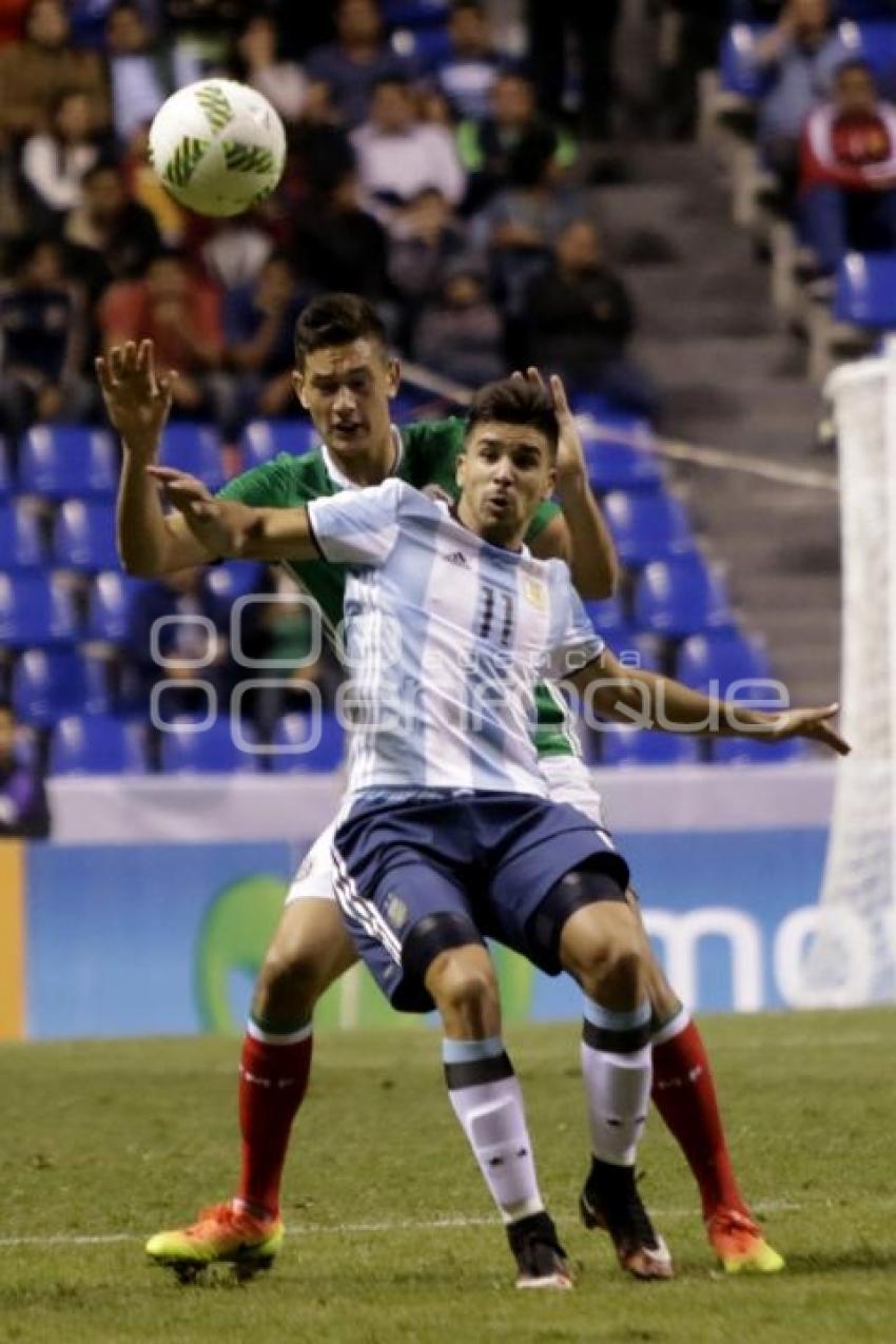 FÚTBOL. MÉXICO VS ARGENTINA