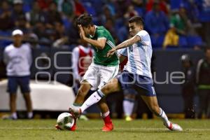 FÚTBOL . MÉXICO VS ARGENTINA