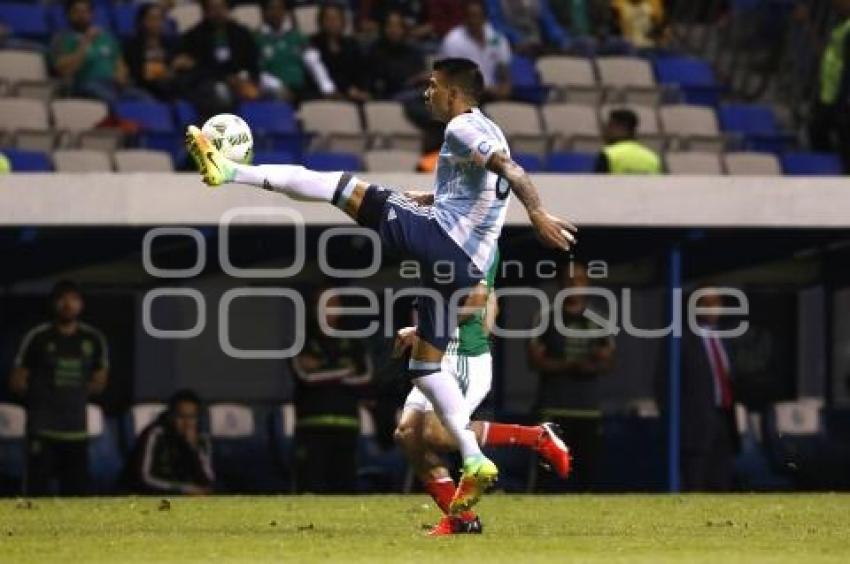 FÚTBOL . MÉXICO VS ARGENTINA