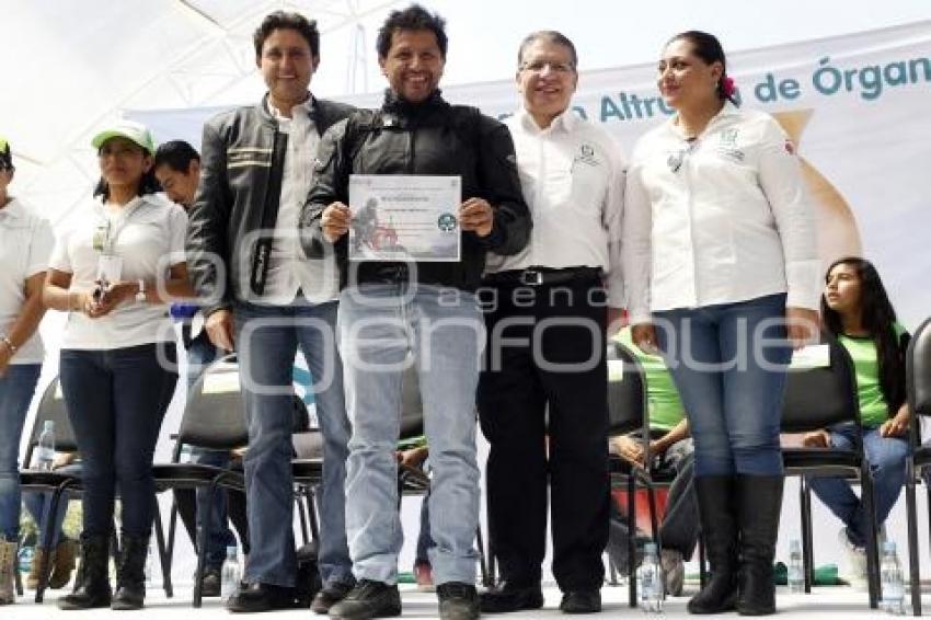 IMSS .  RODADA BIKER DONACIÓN DE ÓRGANOS