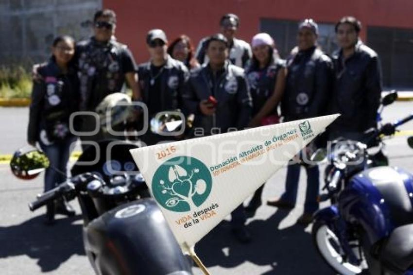 IMSS .  RODADA BIKER DONACIÓN DE ÓRGANOS