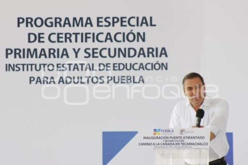 GOBIERNO . PUENTE TECAMACHALCO