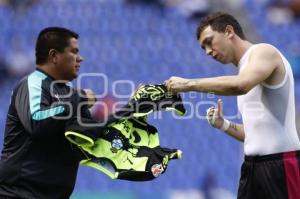 FÚTBOL . CLUB PUEBLA VS SANTOS