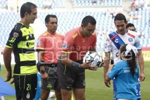 FÚTBOL . CLUB PUEBLA VS SANTOS