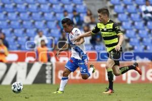 FÚTBOL . CLUB PUEBLA VS SANTOS