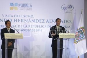 PRESIDENTE DE HONDURAS EN PUEBLA