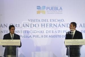 PRESIDENTE DE HONDURAS EN PUEBLA