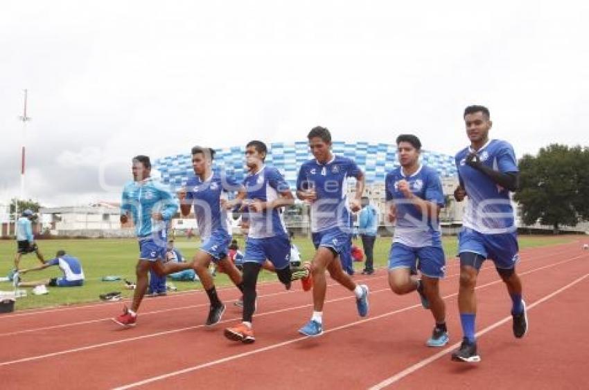 ENTRENAMIENTO . CLUB PUEBLA