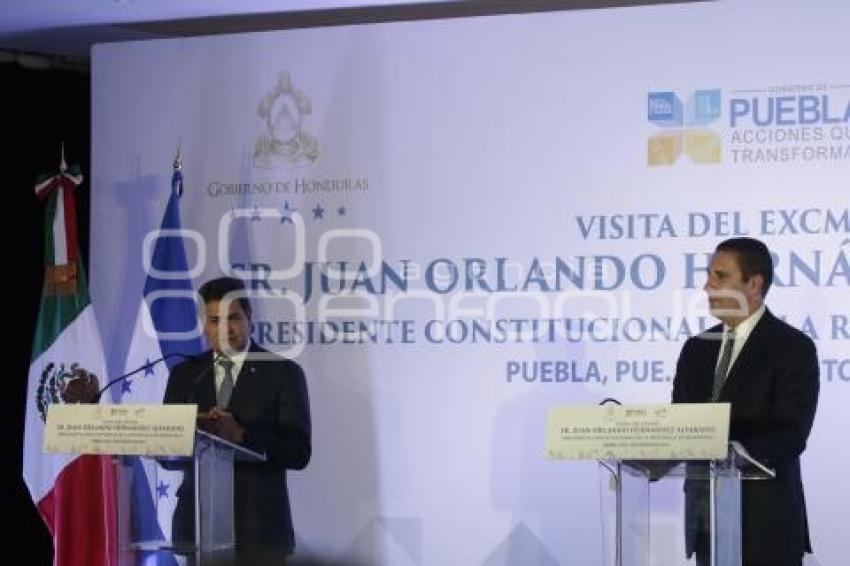 PRESIDENTE DE HONDURAS EN PUEBLA