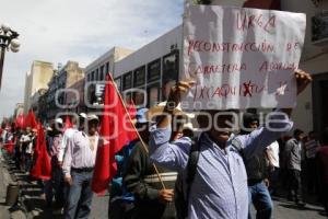 ANTORCHA CAMPESINA . MANIFESTACIÓN