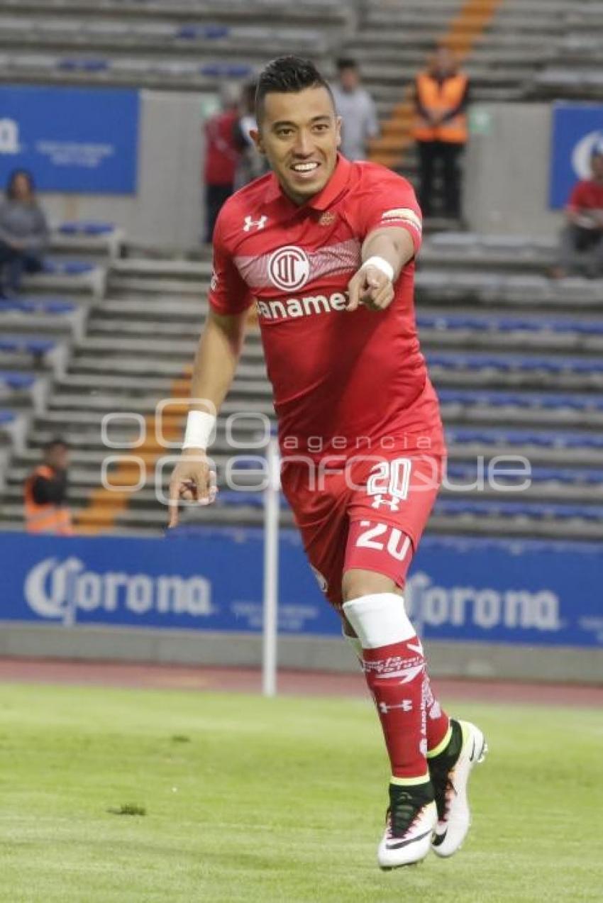 COPA MX . LOBOS BUAP VS TOLUCA