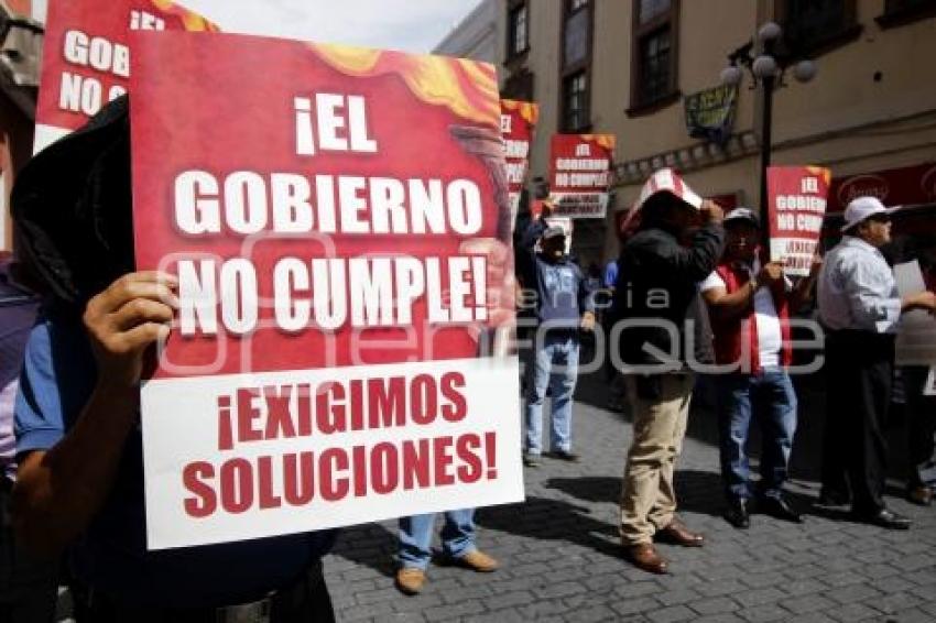 ANTORCHA CAMPESINA . MANIFESTACIÓN