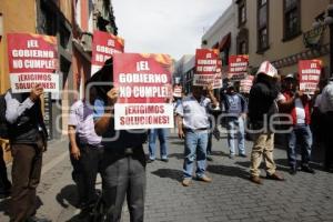 ANTORCHA CAMPESINA . MANIFESTACIÓN