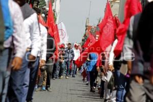 ANTORCHA CAMPESINA . MANIFESTACIÓN