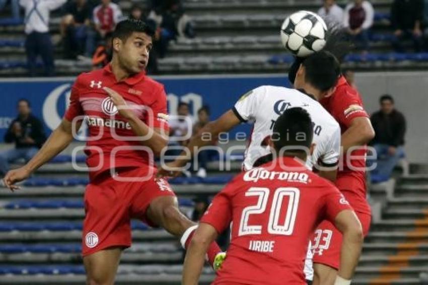 COPA MX . LOBOS BUAP VS TOLUCA
