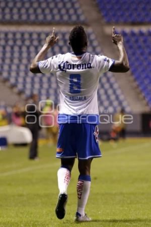 FÚTBOL . CLUB PUEBLA VS DORADOS