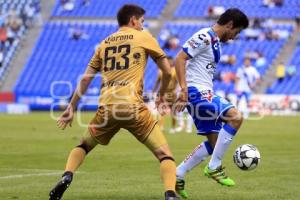 FÚTBOL . CLUB PUEBLA VS DORADOS