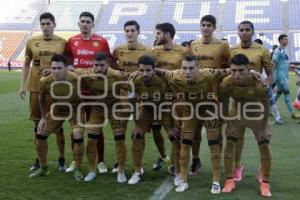 FÚTBOL . CLUB PUEBLA VS DORADOS