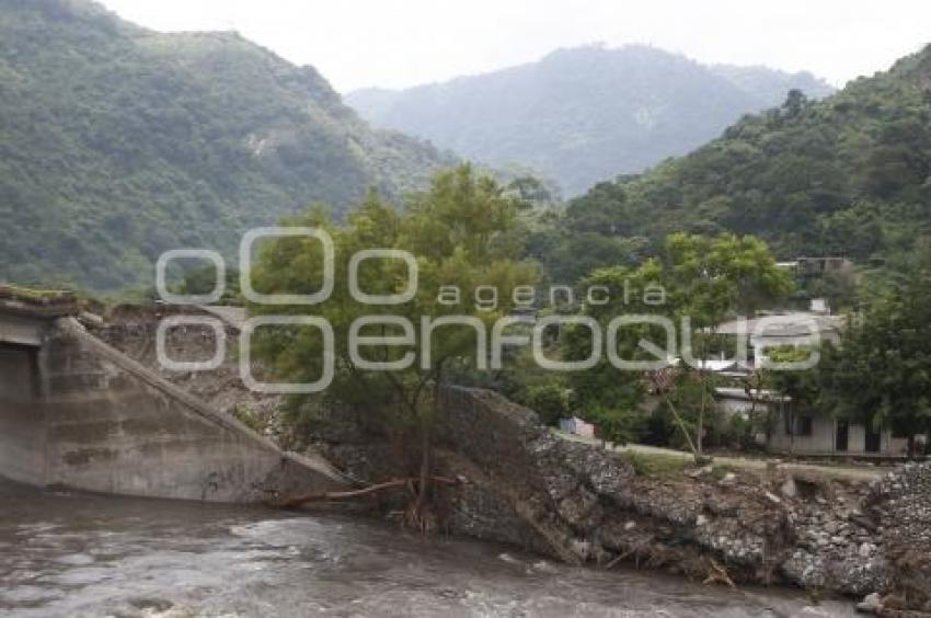 AFECTACIONES POR EARL . PUENTE DE PATLA