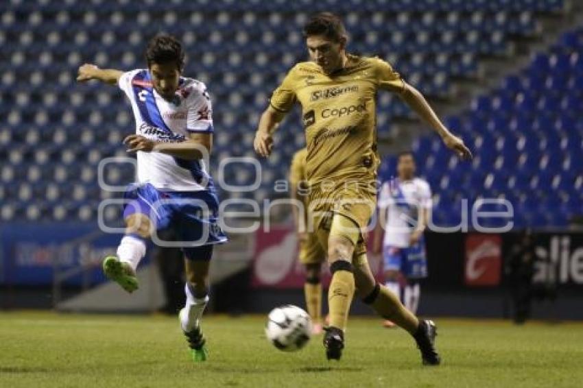 FÚTBOL . CLUB PUEBLA VS DORADOS