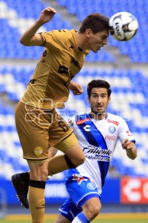 FÚTBOL . CLUB PUEBLA VS DORADOS