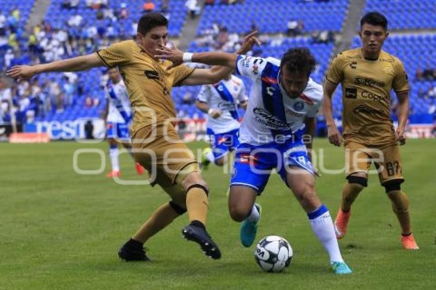 FÚTBOL . CLUB PUEBLA VS DORADOS