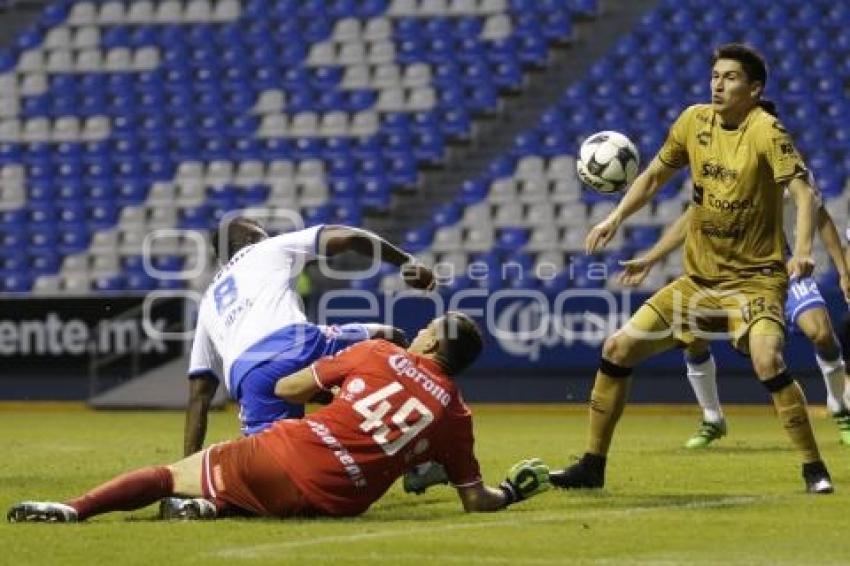 FÚTBOL . CLUB PUEBLA VS DORADOS