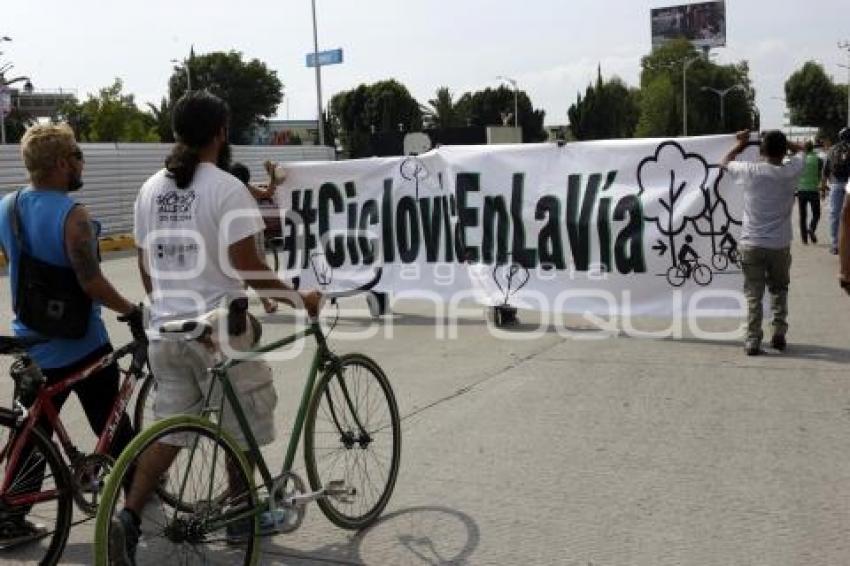 BICICLETA MONUMENTAL . CICLOVÍA HERMANOS SERDÁN