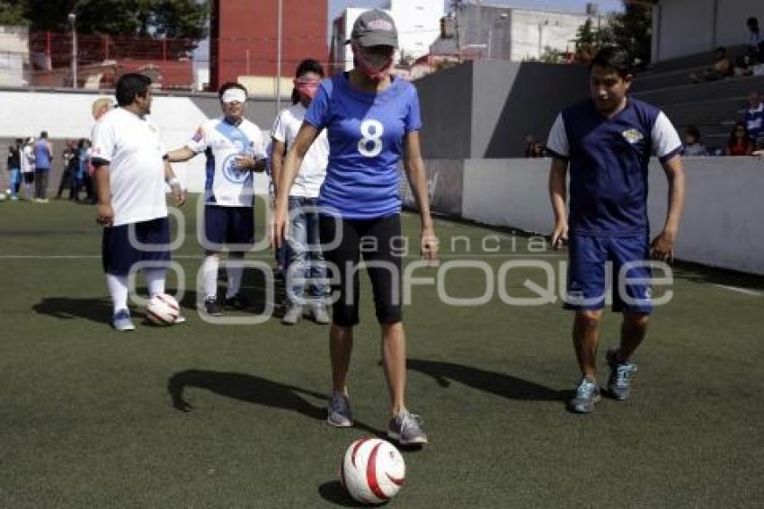 UPAEP . FUTBOL PARA INVIDENTES