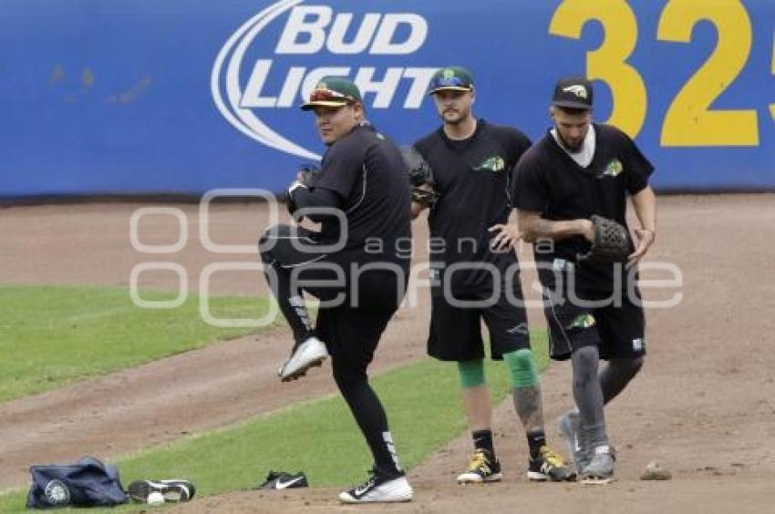 BÉISBOL. ENTRENAMIENTO PERICOS DE PUEBLA