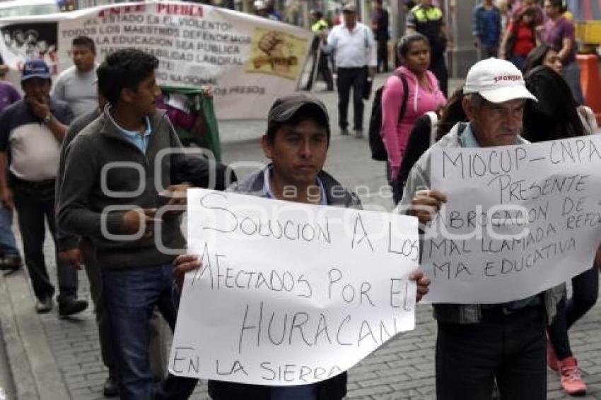 MANIFESTACIÓN CNTE