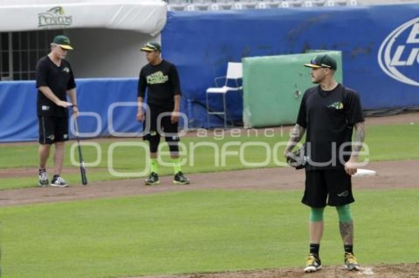 BÉISBOL. ENTRENAMIENTO PERICOS DE PUEBLA