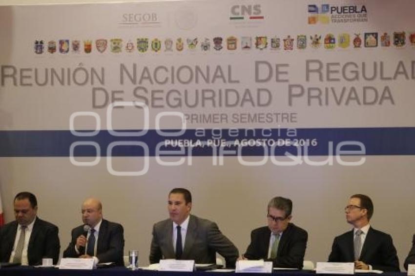 REUNIÓN NACIONAL . REGULADORES EN SEGURIDAD PRIVADA