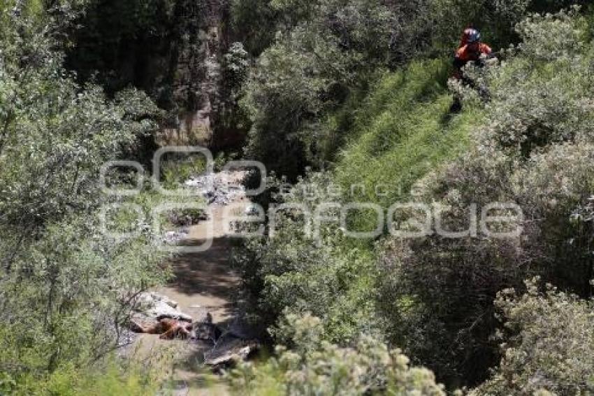 ENCUENTRAN CUERPO EN BARRANCA