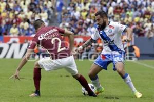 FÚTBOL . CLUB PUEBLA VS AMÉRICA