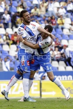 FÚTBOL . CLUB PUEBLA VS AMÉRICA