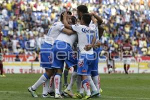 FÚTBOL . CLUB PUEBLA VS AMÉRICA