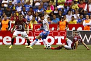 FÚTBOL . CLUB PUEBLA VS AMÉRICA