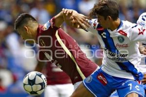 FÚTBOL . CLUB PUEBLA VS AMÉRICA