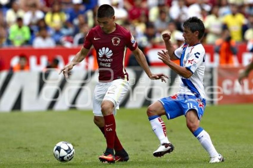 FÚTBOL . CLUB PUEBLA VS AMÉRICA