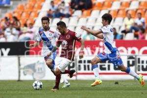 FÚTBOL . CLUB PUEBLA VS AMÉRICA