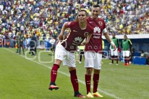 FÚTBOL . CLUB PUEBLA VS AMÉRICA