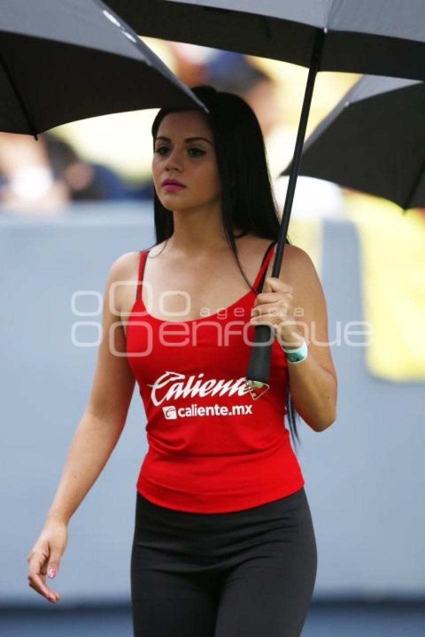 FÚTBOL . CLUB PUEBLA VS AMÉRICA