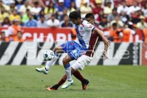 FÚTBOL . CLUB PUEBLA VS AMÉRICA