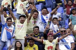 FÚTBOL . CLUB PUEBLA VS AMÉRICA