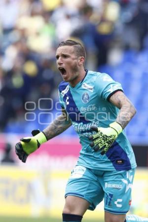 FÚTBOL . CLUB PUEBLA VS AMÉRICA