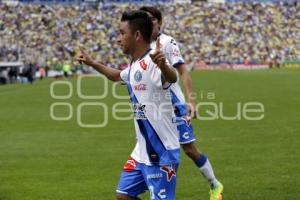 FÚTBOL . CLUB PUEBLA VS AMÉRICA