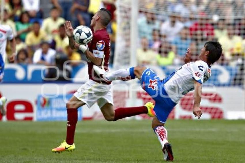 FÚTBOL . CLUB PUEBLA VS AMÉRICA