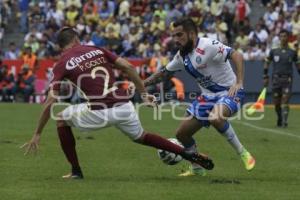 FÚTBOL . CLUB PUEBLA VS AMÉRICA