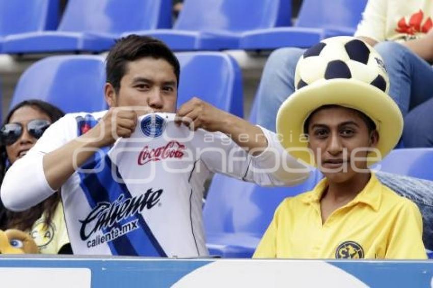 FÚTBOL . CLUB PUEBLA VS AMÉRICA